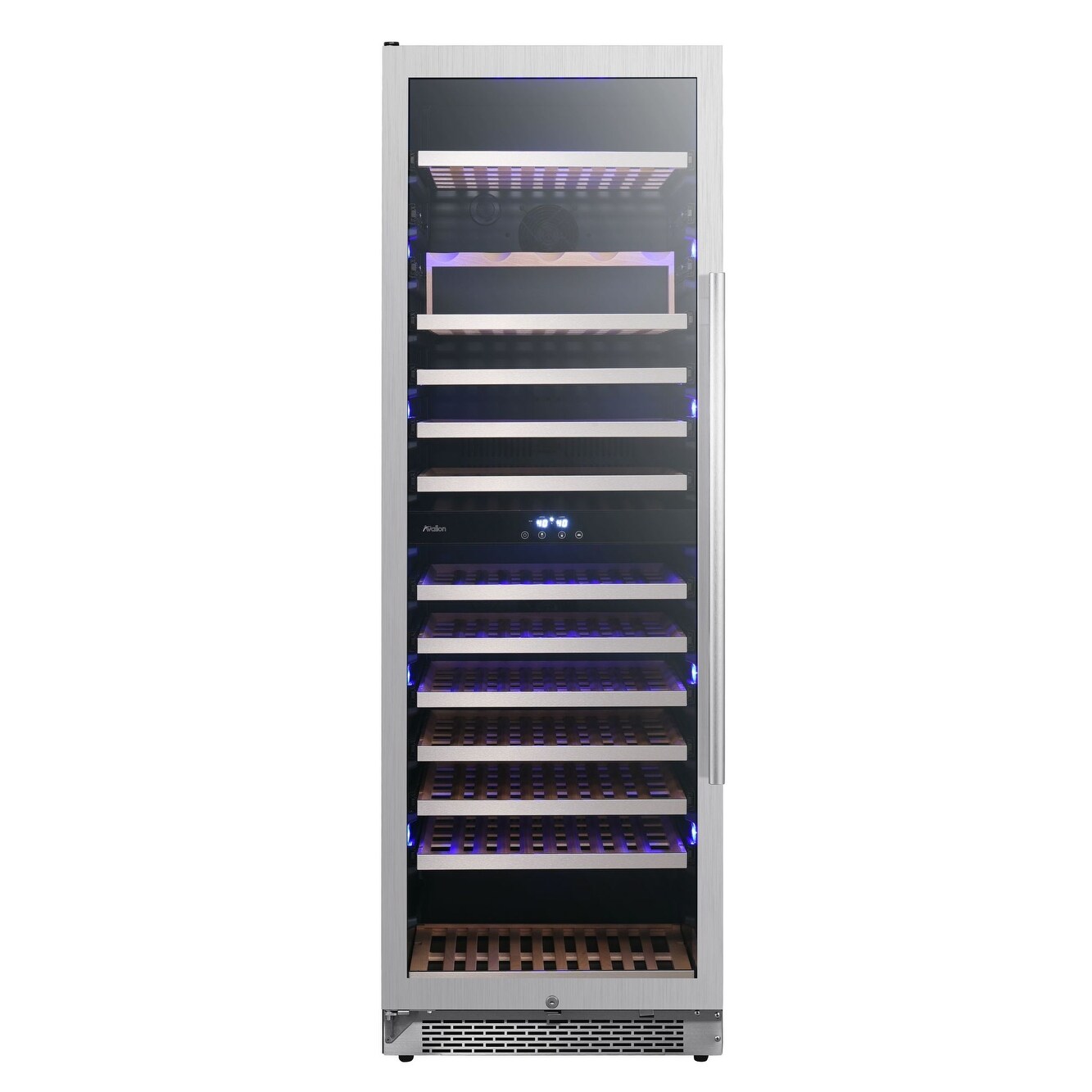 Shop Avallon Awc242tdzlh 24 Wide 141 Bottle Capacity Built In Or
