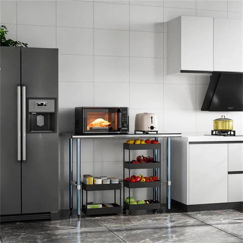 48 X 24 Inch Open Base Stainless Steel Table - N/A