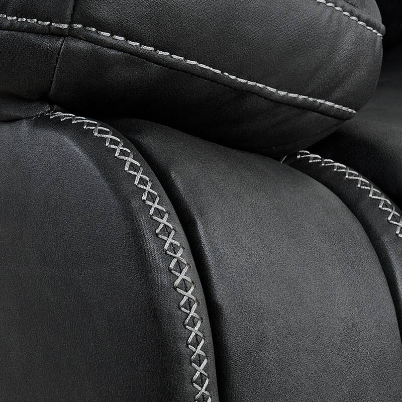 Spruce & Spring Lauren Manual Recliner Glider Rocker Chair for Living Room