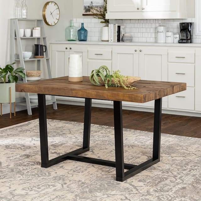 Carbon Loft 52-inch Distressed Wood Dining Table