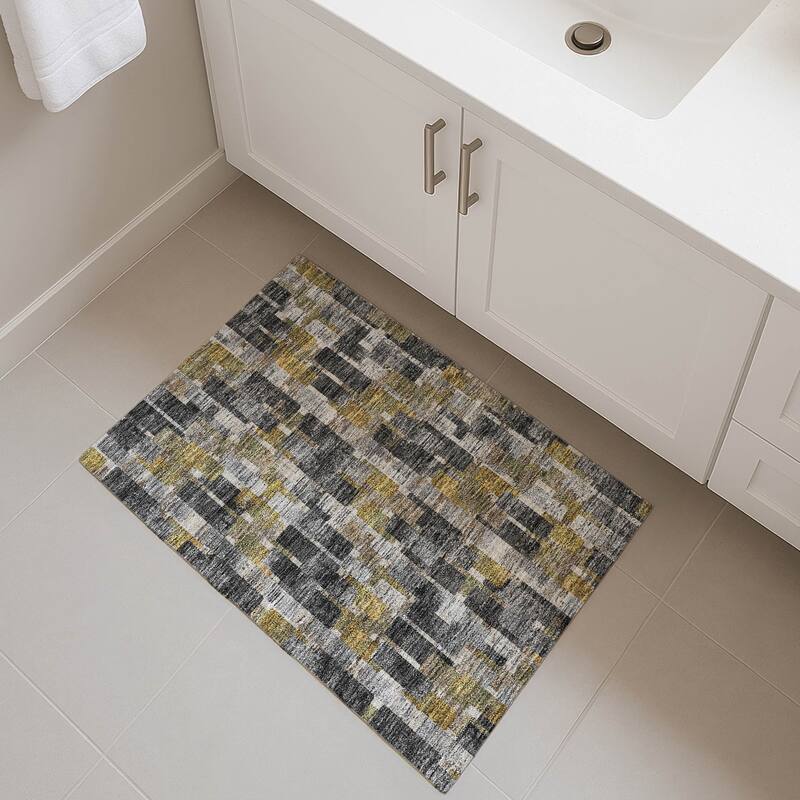 Machine Washable Indoor/ Outdoor Casual Carson Chantille Rug