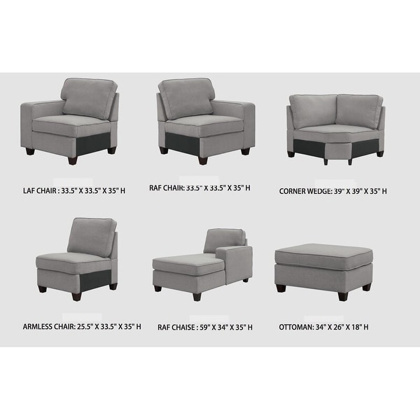 Right hand facing modular sectional hot sale