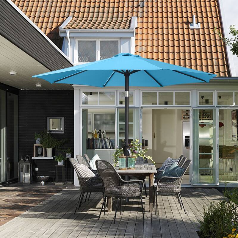 ABCCANOPY 9FT Patio Umbrella with Push Button Tilt