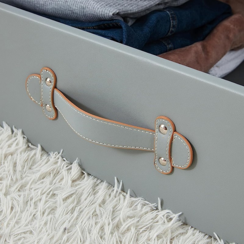 Texture® Brand - Rolling Under Bed Storage Drawer by DormCo