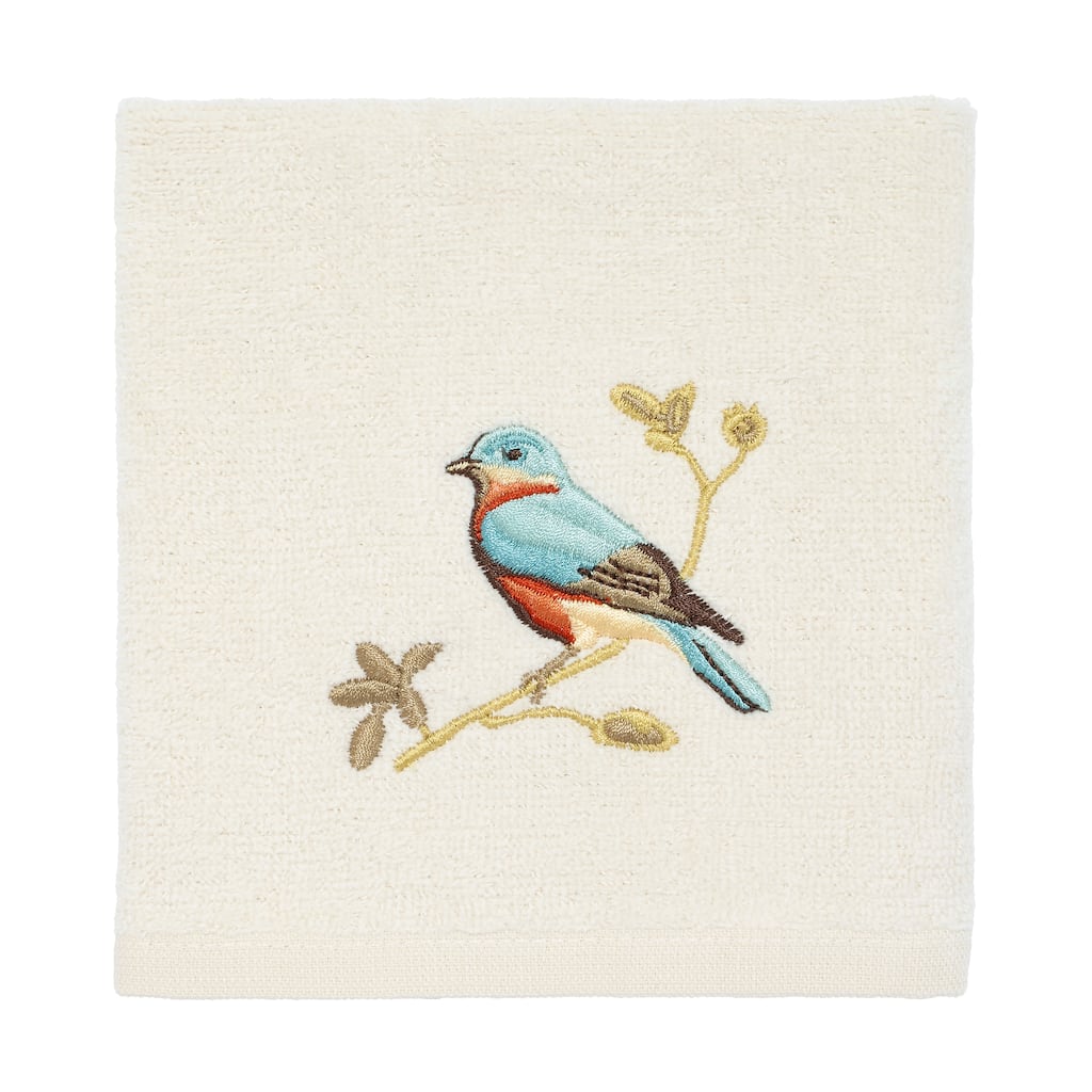 Avanti Linens Gilded Birds Washcloth