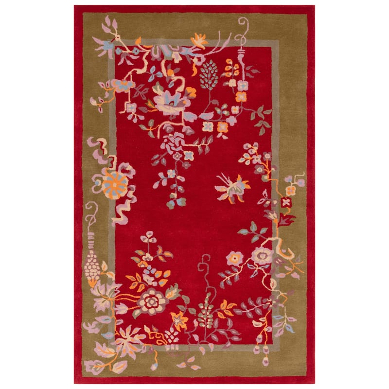 SAFAVIEH Handmade Metro Iroda French Country Wool Rug