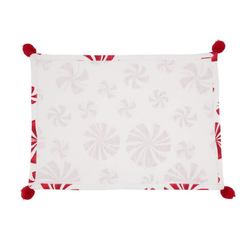Peppermints Placemat (Set of 4) - 14"x20"