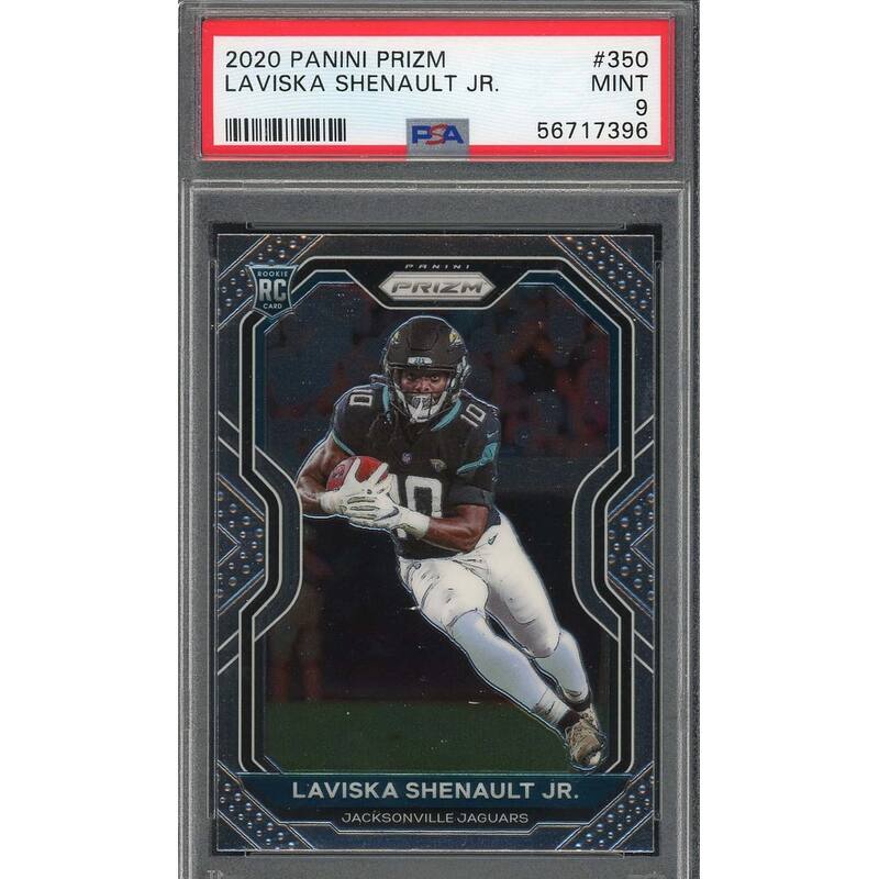 Laviska Shenault Jr 2020 Panini Prizm Football Rookie Card #350 Graded PSA 9 - 8'6" x 11'6"