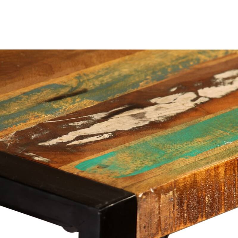 vidaXL Dining Table Solid Reclaimed Wood 47.2" - Multi