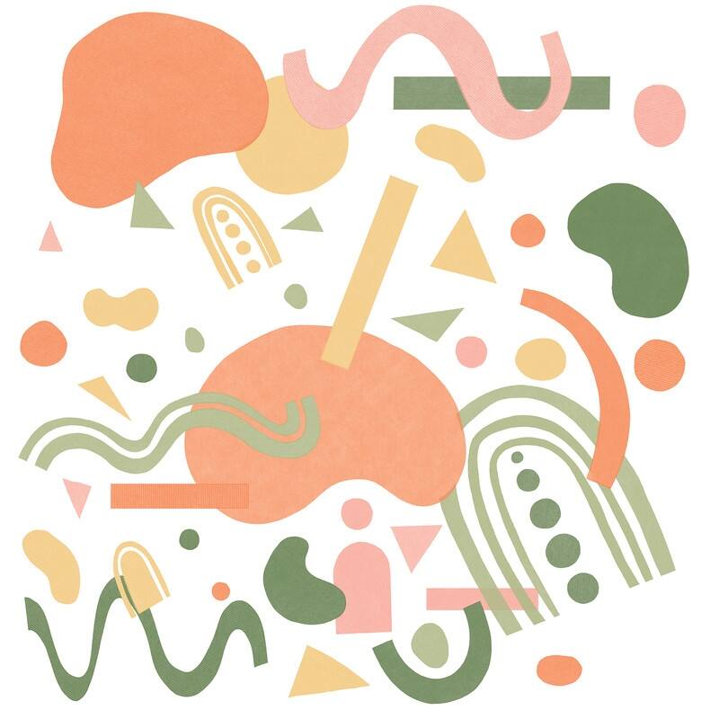 WallPops WallPops Abstract Confetti Wall Decal