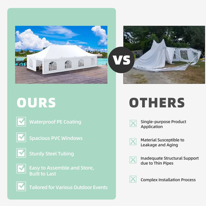 EROMMY Outdoor Tent Collection: Quick Setup for Your Perfect Outdoor Space