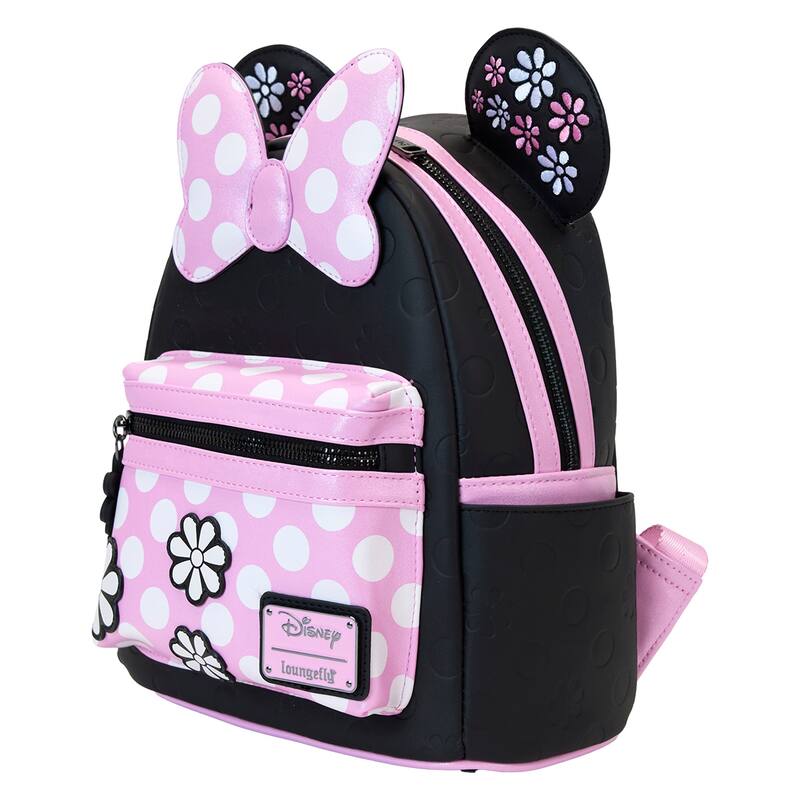 Diseny Minnie Mouse Floral Rock The Dots Mini Backpack
