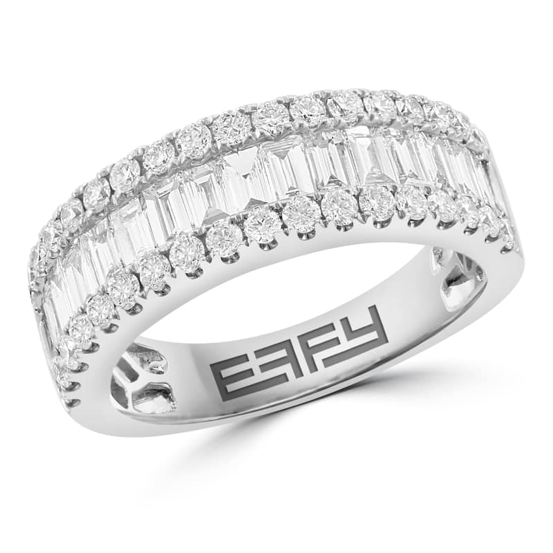 Effy Women's 14K White Gold Diamond Ring