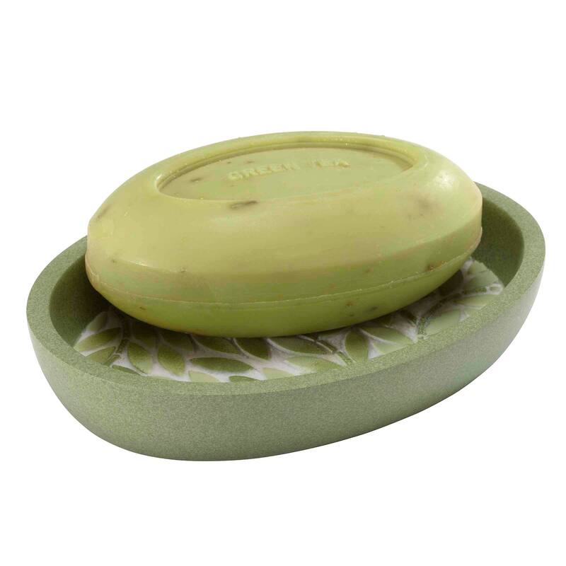 Avanti Linens Stratford Green Soap Dish - Soap Dish