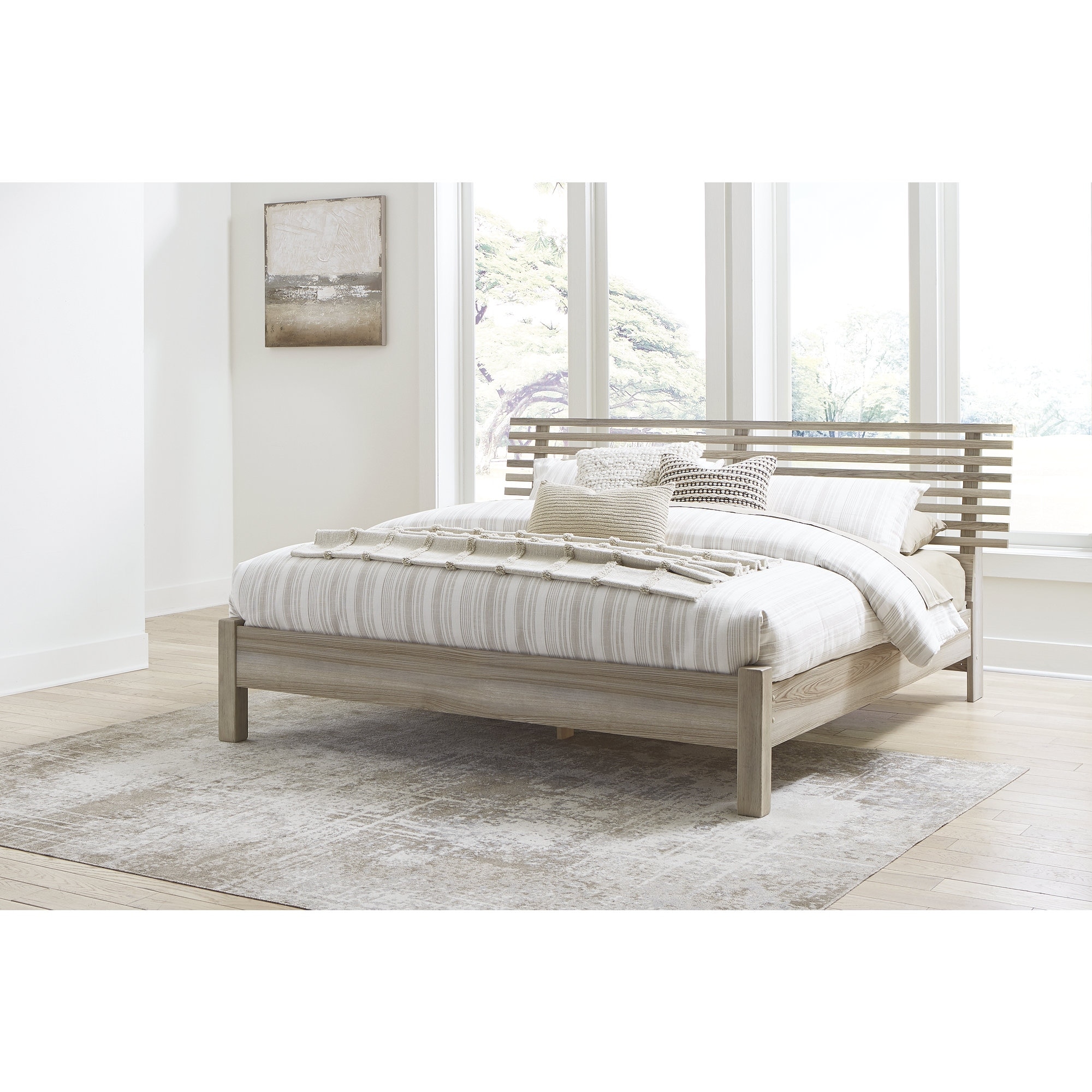 Tan shop king headboard