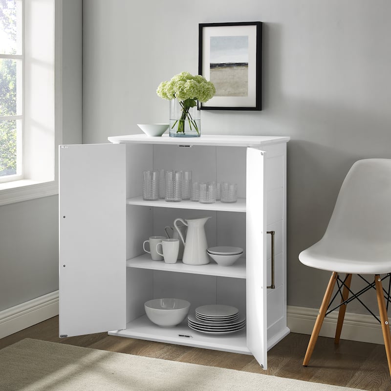 Crosley Bartlett Stackable Storage Pantry - 15.75"d x 30"w x 36"h
