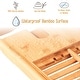preview thumbnail 30 of 36, Bathtub Tray for Tub - Adjustable Bamboo Bath Tray for Tub - Collapsible Bathtub Caddy Bath Tub Tray Wood - Bath Accessories