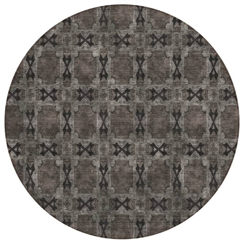 Alriso Botanic Elegance Weather Resistant Timeless Fusion Outdoor Rug