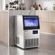 preview thumbnail 4 of 9, Costway Commercial Spray-Type Ice Maker Machine, Under Counter & - 18.5” x 13.78” x 24.65”(L x W x H)