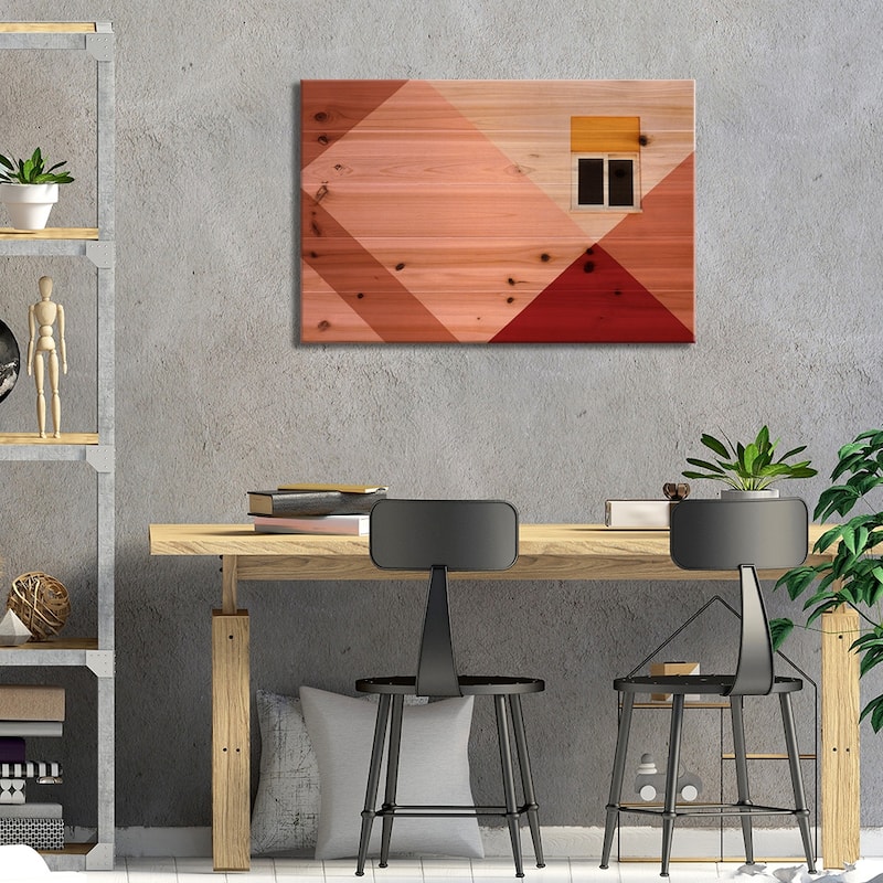 Untitled VII Print On Wood by Inge Schuster - Multi-Color