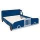 preview thumbnail 16 of 58, Car-Shaped Platform Bed with Wheels, Wood Bed Frame for Kids Boys Girls, No Box Spring Needed