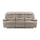preview thumbnail 17 of 46, Fremont & Park Peperomia 3-Piece Leather Match Power Reclining Sofa Set
