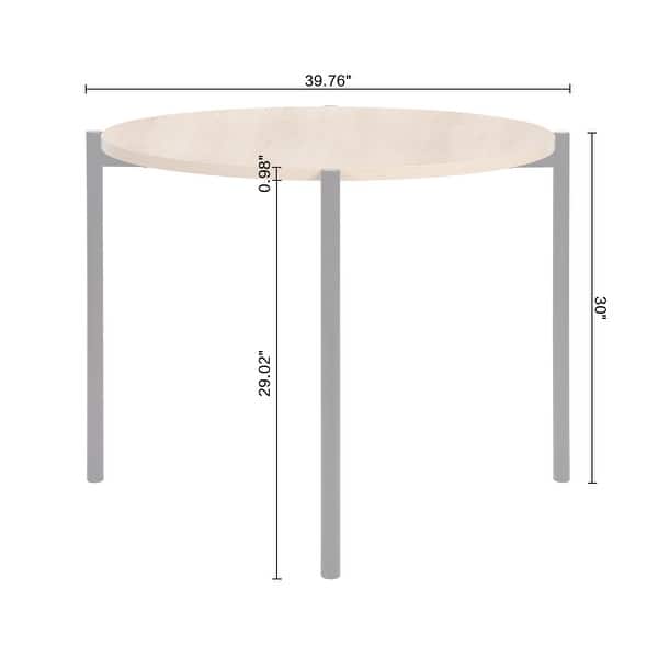 dimension image slide 1 of 2, Lifestorey Jari Round Dining Set