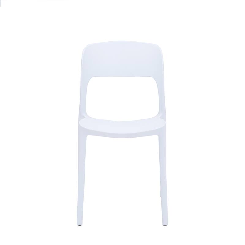 Porthos Home Brody Stackable Plastic Dining Chairs (Set of 2)