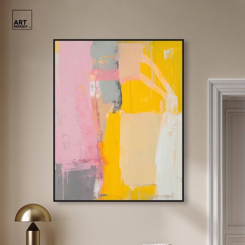 Tangerine Blush I Canvas by Art Remedy