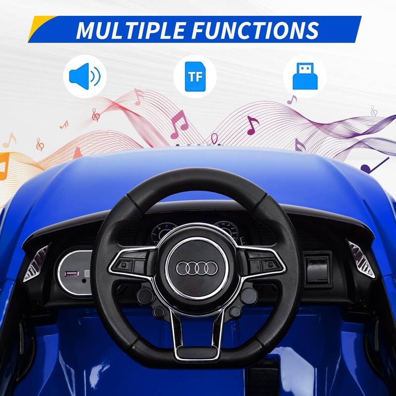 Ride Car for Kids, 12V Power Battery Electric Vehicles for 3-7 Toddlers
