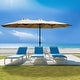 preview thumbnail 29 of 41, Kozyard Butterfly 15' Outdoor Patio Double-Sided Aluminum Umbrella