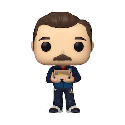 Funko POP! Television Ted Lasso with Biscuits 3.75" Vinyl Figure (#1506) - Multi-Color