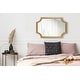 preview thumbnail 7 of 134, Kate and Laurel Hogan Scalloped Wood Framed Mirror