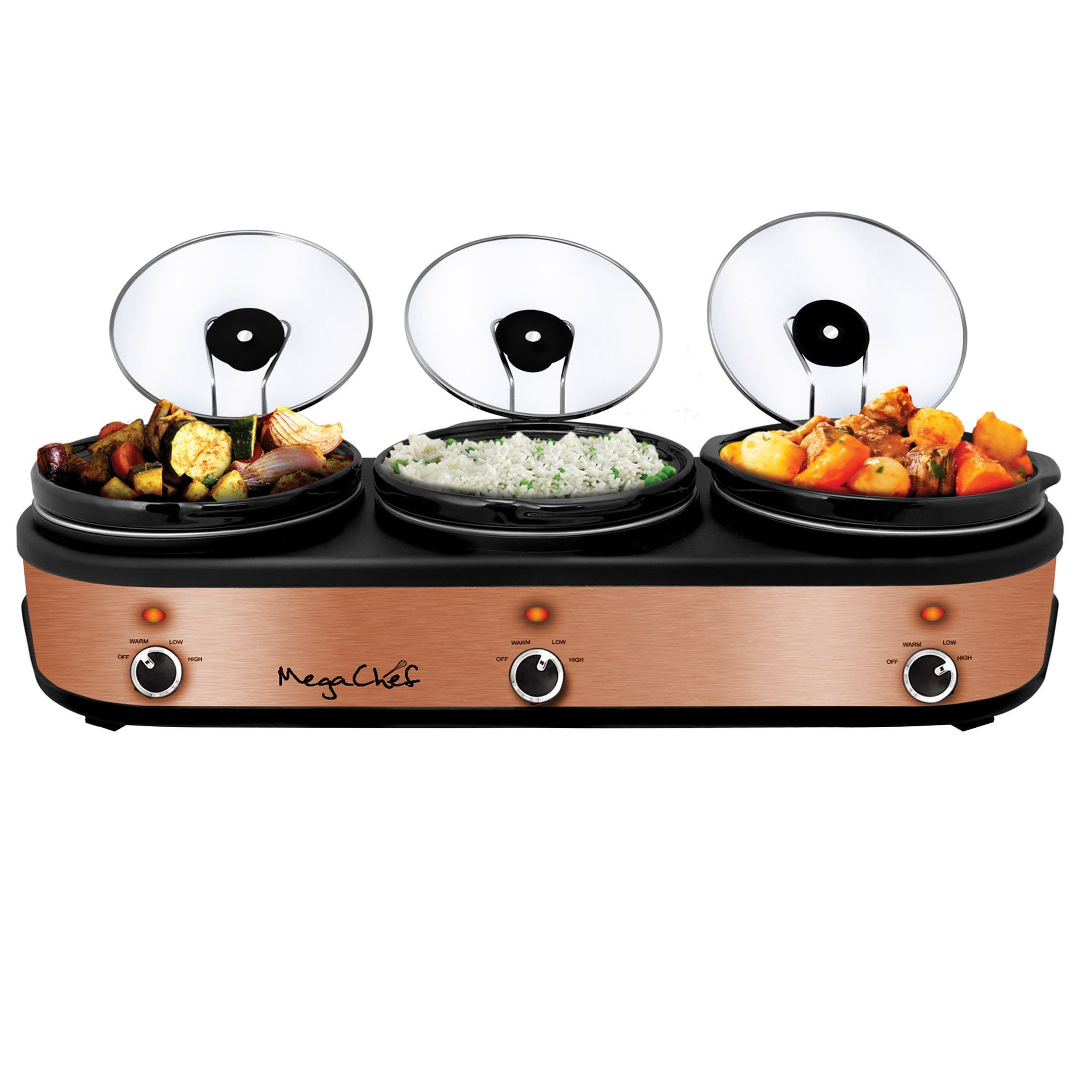 Double Slow Cooker,2 Pot Small Mini Crock Buffet Servers and Warmer,Dual Pot  Oval Manual Slow Cooker Cooking Appliance - AliExpress