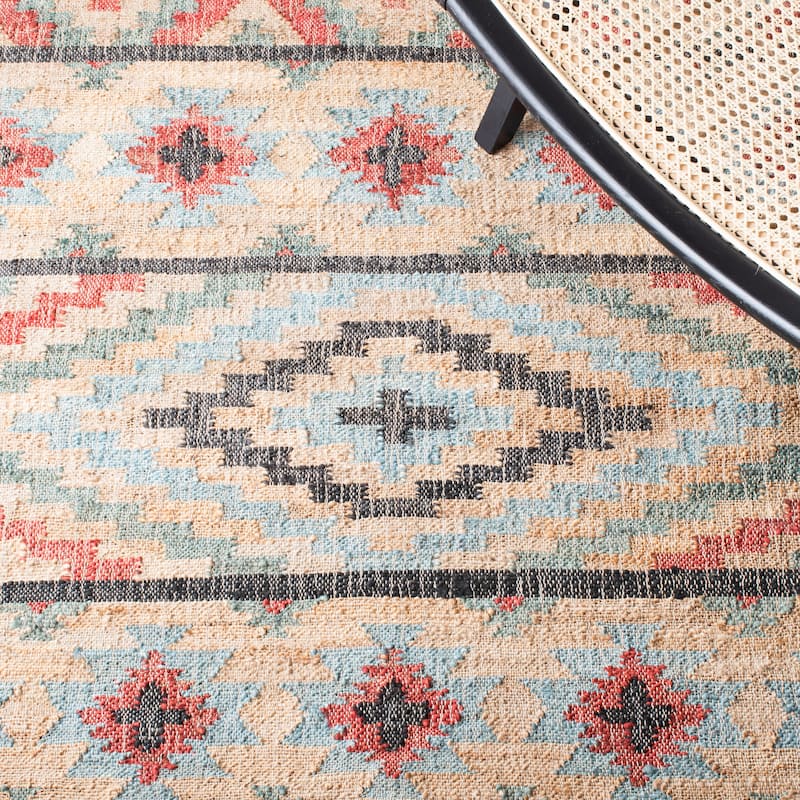 SAFAVIEH Flatweave Kilim Roser Jute Rug