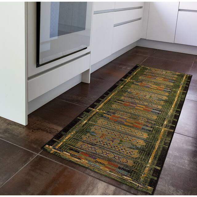 Liora Manne Marina Tribal Stripe Indoor/Outdoor Rug