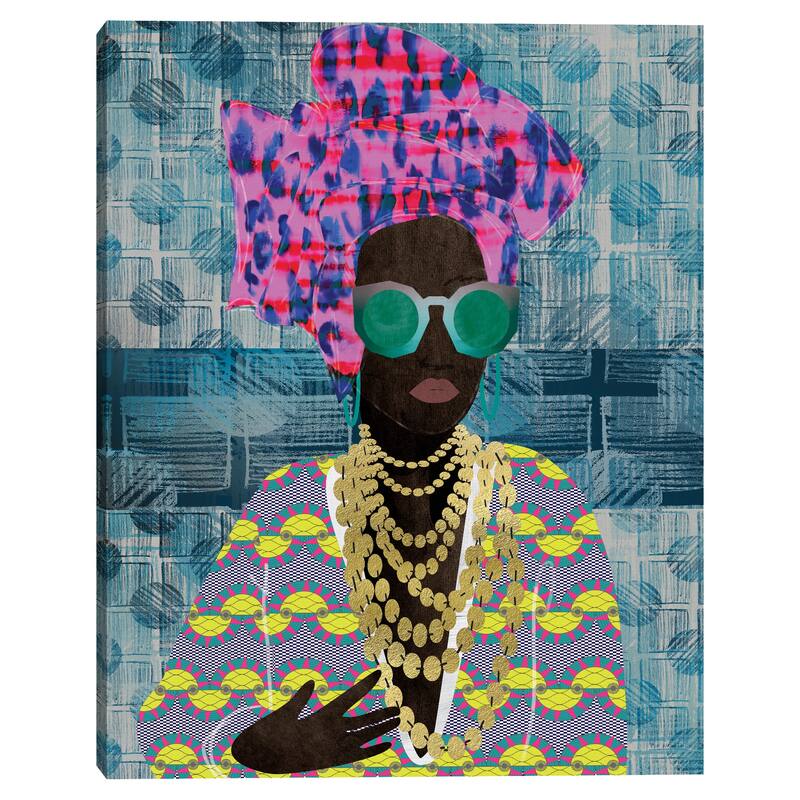 Queen of Mod by Nikki Chu Canvas Art Print