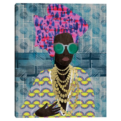 Queen of Mod by Nikki Chu Canvas Art Print