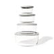 preview thumbnail 6 of 18, Glass Food Storage Set - Round Nesting, 8-Piece, BPA-Free, Airtight Lids, Microwave & Oven Safe