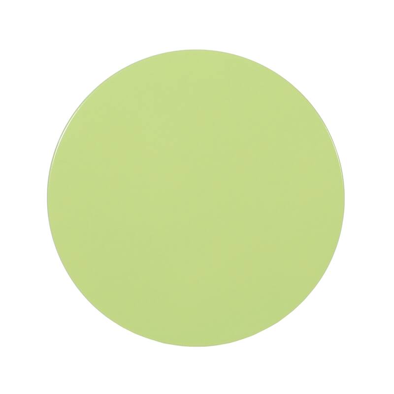 Metal end Table -Large ,Green