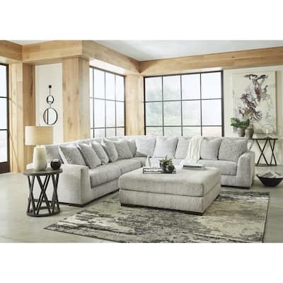 Signature Design by Ashley Regent Park Pewter 6-Piece Upholstery Package - 132" W x 132" D x 39" H