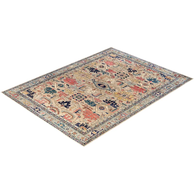 Serapi One-of-a-Kind Hand-Knotted Area Rug - Beige - 9' 1" x 12' 0"