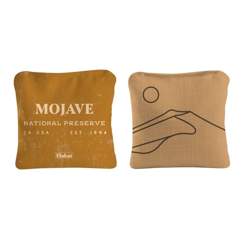 Mojave National Park Dual Sided Pro Cornhole Bags (Set of 4)