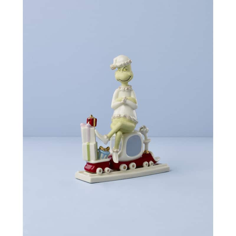 Lenox All Aboard with Mr. Grinch Figurine