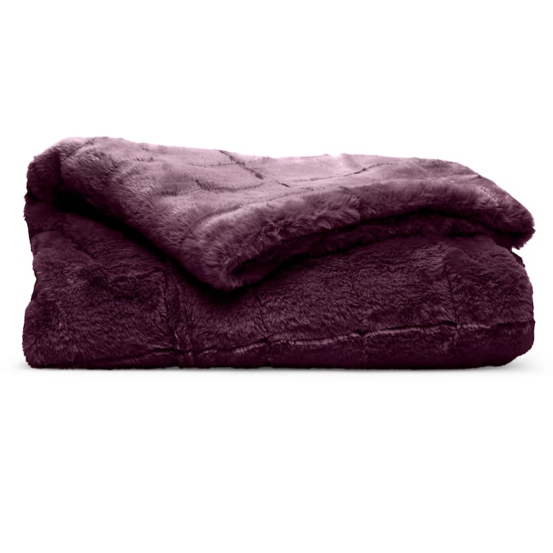 Super Comfy North Branch Series Fur Throw