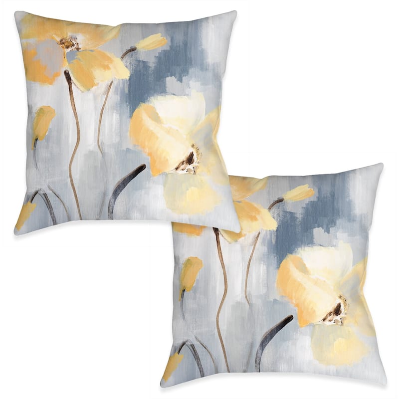 Laural Home Blossom Beguile I Indoor Decorative Pillow