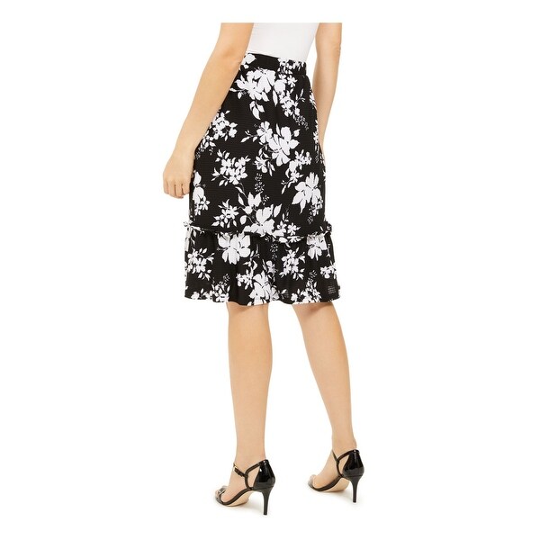 floral pencil skirt xxl
