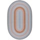 preview thumbnail 11 of 68, SAFAVIEH Handmade Braided Katharyn Country Rug 3' x 5' Oval - Grey/Rust