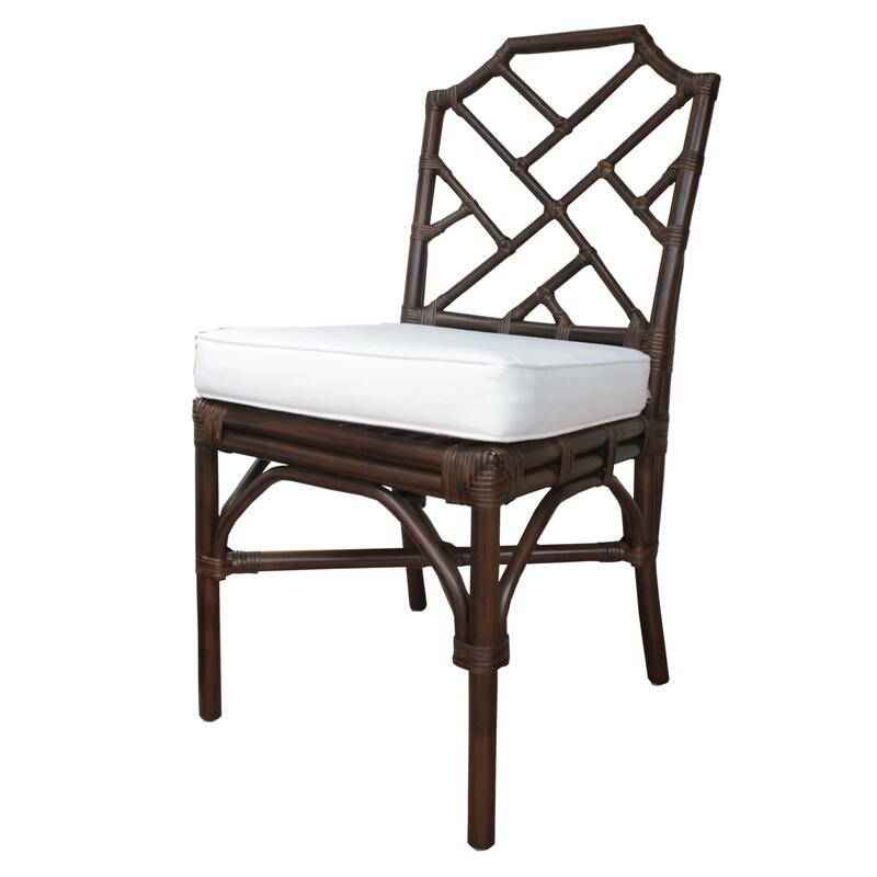 NPD Furniture Kara Rattan Dining Side Chair (Set of 2)