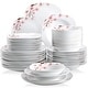preview thumbnail 1 of 9, VEWEET Annie Porcelain Elegant Dinnerware Set